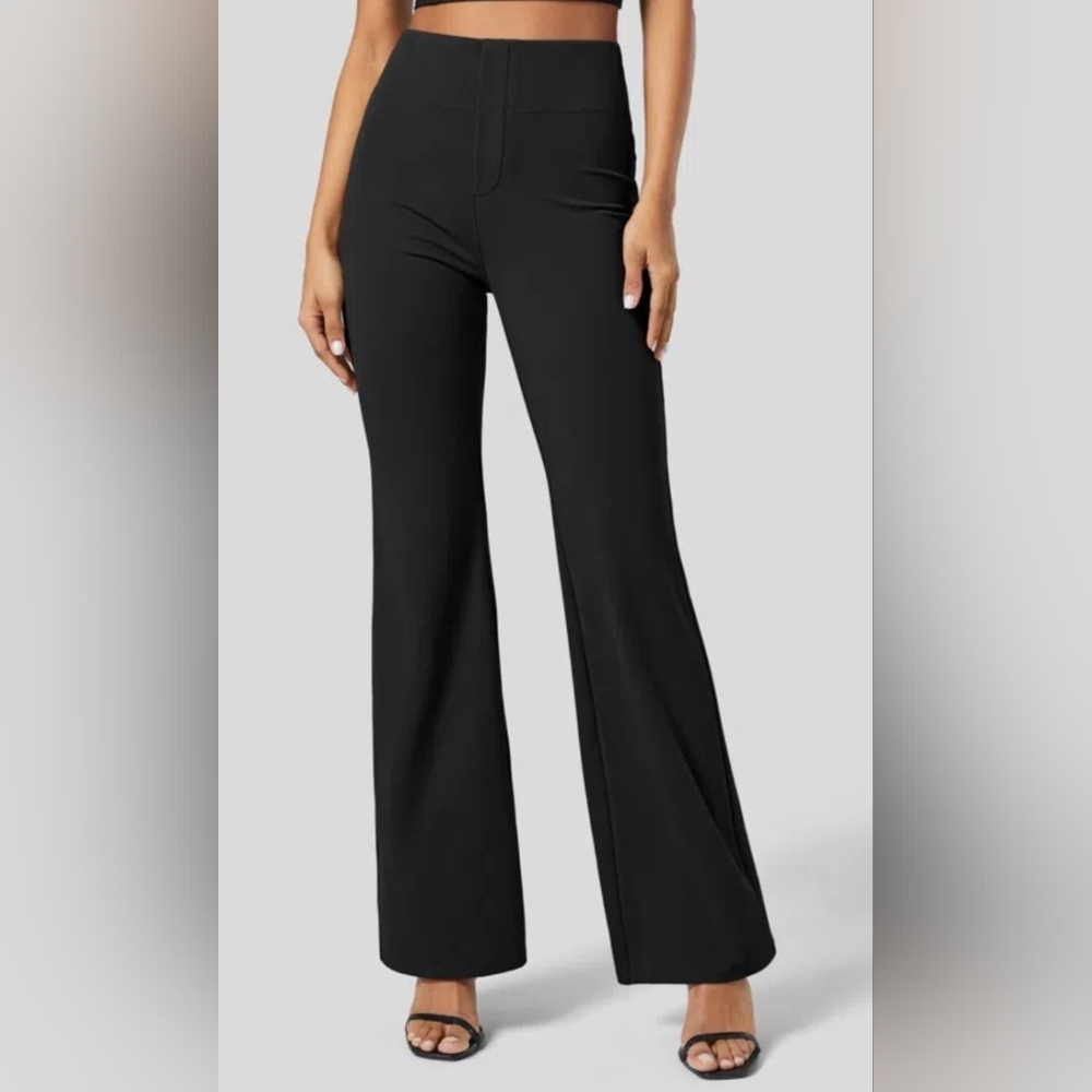 HALARA Classic Black Flare Pants